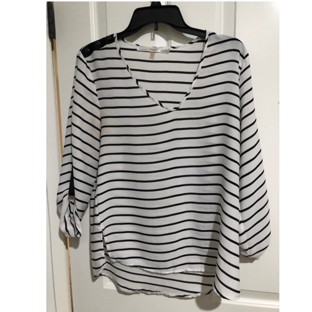 Fun 2 fun long sleeve blouse